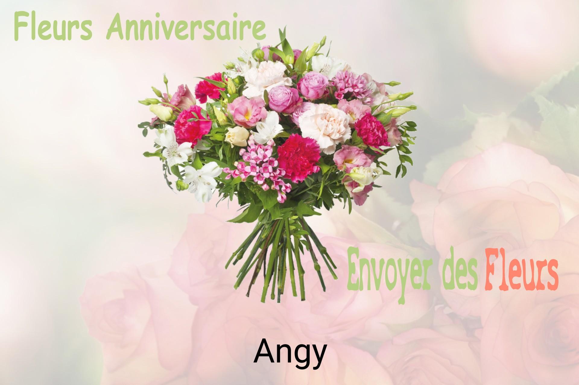 Bouquet de fleurs d’anniversaire livré à Angy